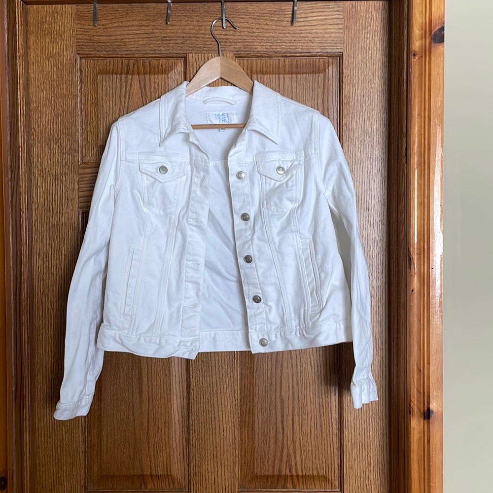 White comfy Jean jacket